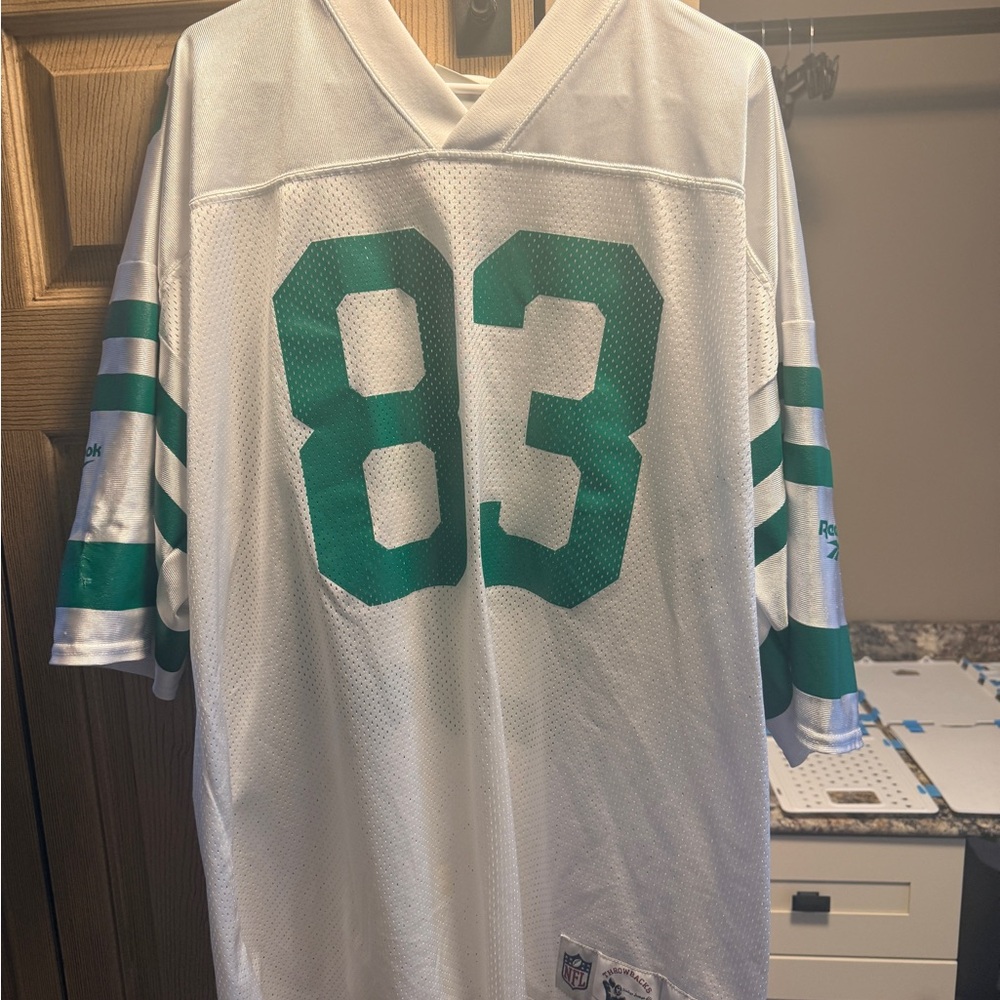 NFL Throwbacks White Retro Philadelphia Eagles Mesh Jersey